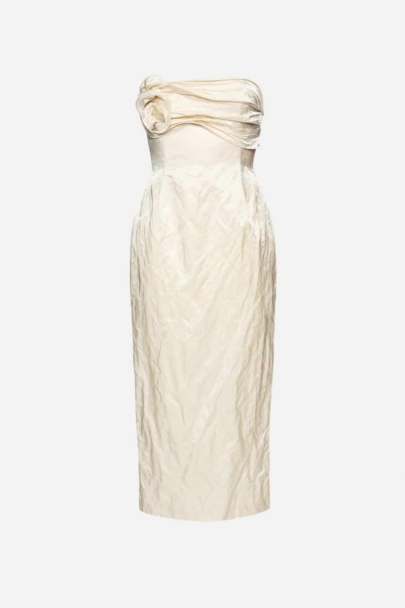 Strapless Ruched Dress from Magda Butrym