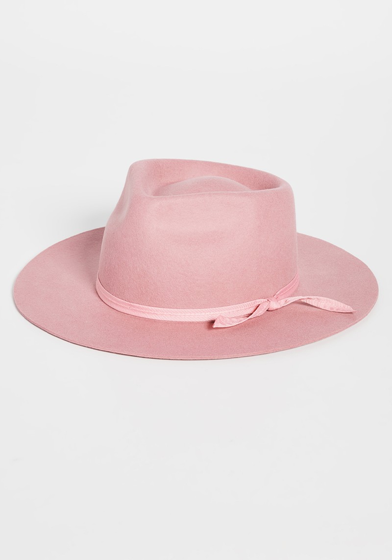 Rose Zulu Wool Fedora Hat from Lack of Color