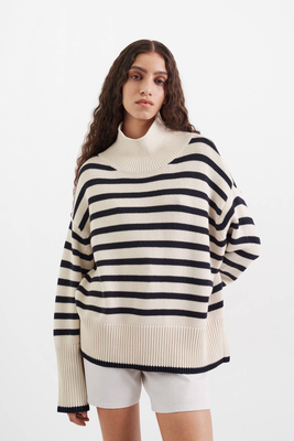 Striped Turtleneck from Soft Goat