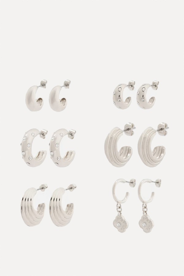 3pk Stone Hoops