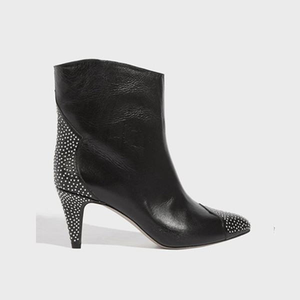 Stud Embellished Mid Heel Boots from Isabel Marant