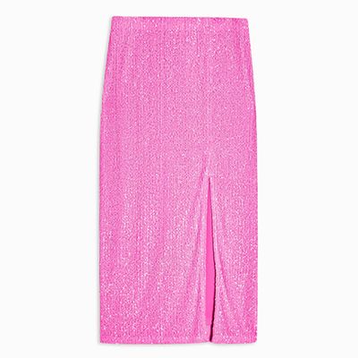 Sequin Pencil Skirt from Topshop