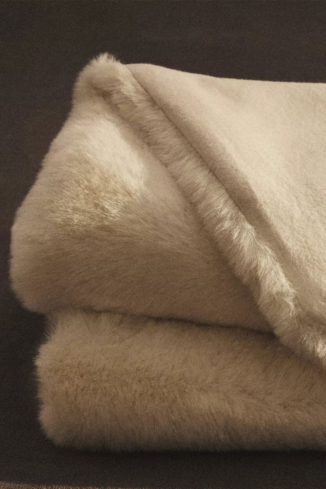 Faux Fur Throw