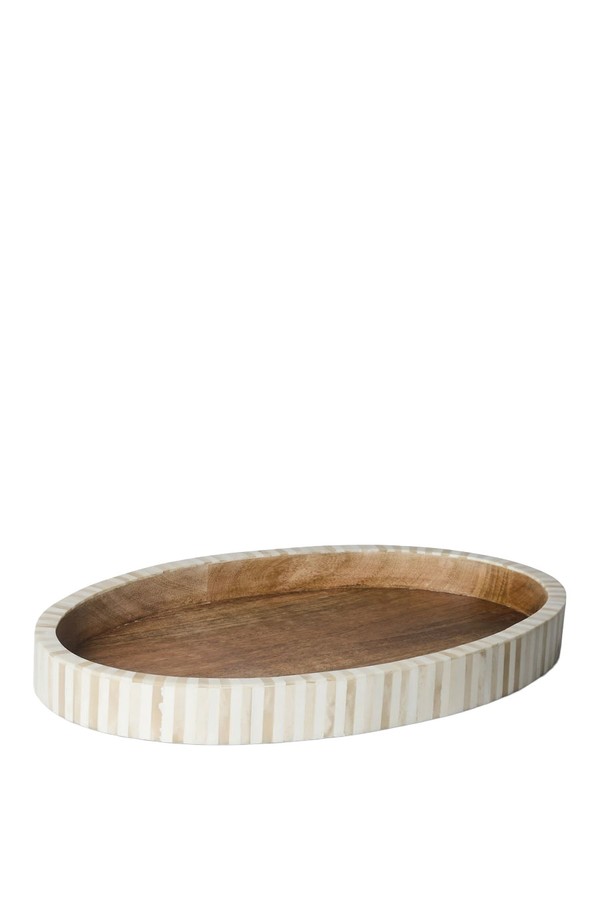 Oval Inlay Tray from Tooka