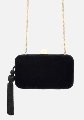 Hard Velvet Clutch from Accessorize
