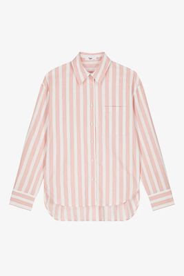 Lui Wide Stripes Shirt from The Frankie Shop