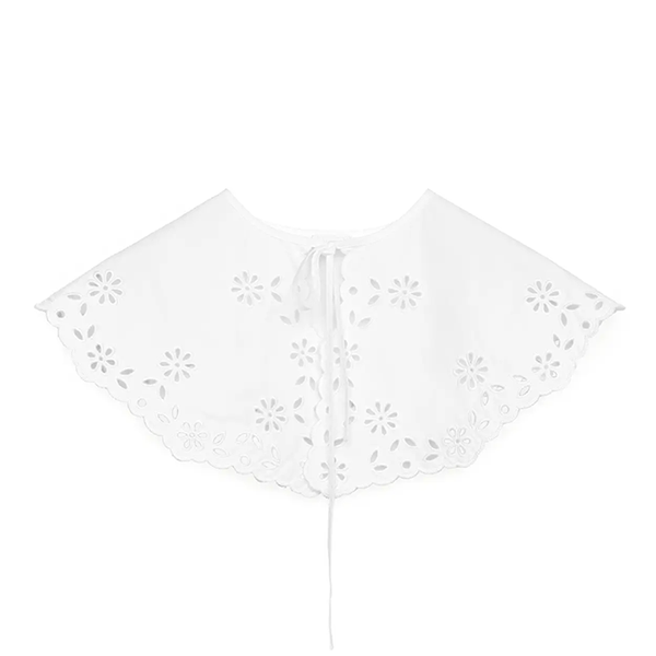 Embroidered Poplin Collar from Arket