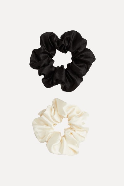 2-Pack Silk Scrunchies