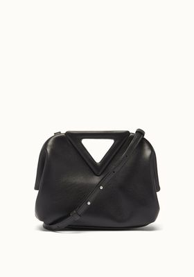 Point Small Leather Clutch Bag