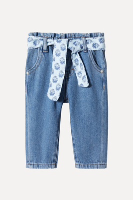 Paperbag Jeans from Mango