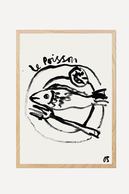 Le Poisson Print from Olivia Sewell