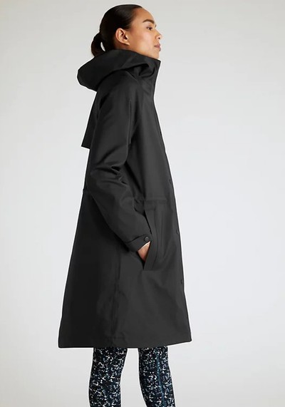 Waterproof Hooded Longline Parka from Marks & Spencer 