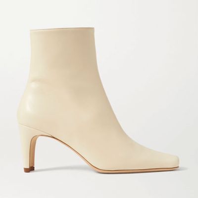 Eva Leather Ankle Boots from Staud