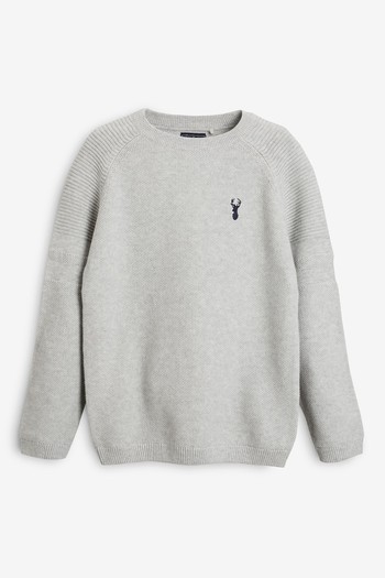 Textured Crew Jumper