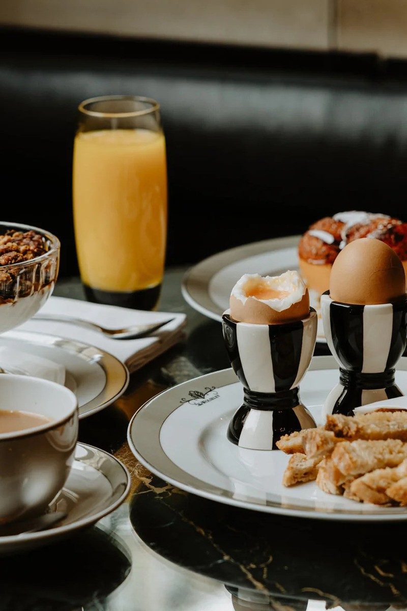 Striped Egg Cup from The Wolseley x Issy Granger