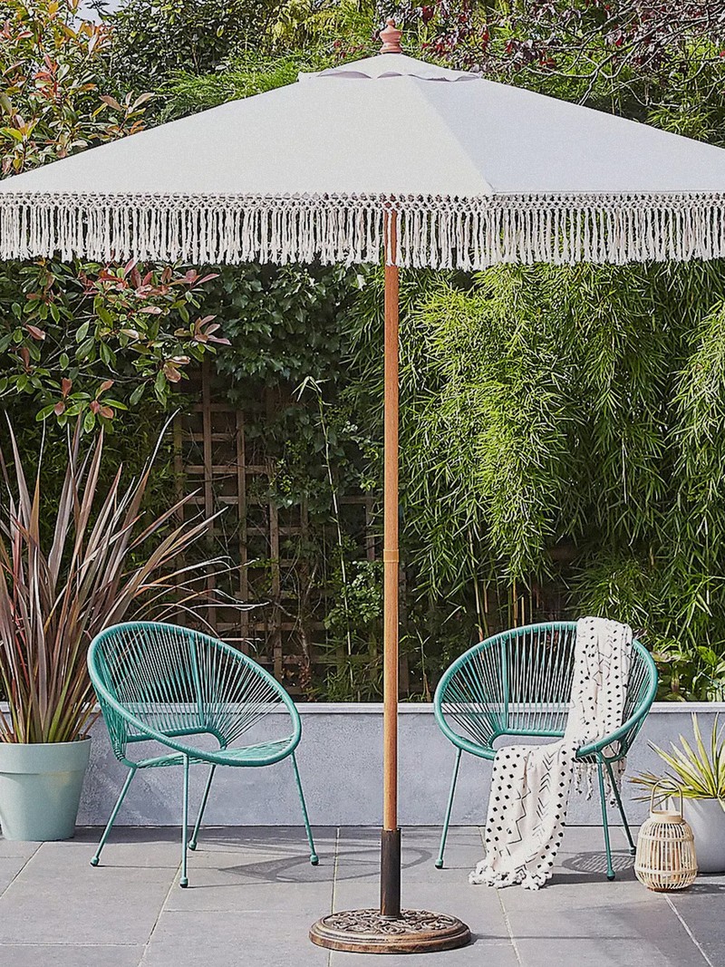 2.7m Macrame Parasol