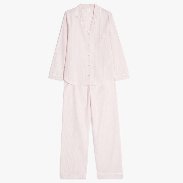 Lucia Yarn Dye Stripe Cotton Pyjama Set from John Lewis