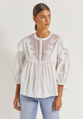 Ingrid Cotton Blouse from By Malina