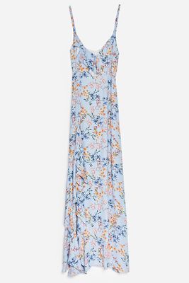 Ruffled Floral Print Dress from Uterque
