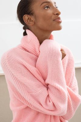 Slouchy Ribbed Knit Turtleneck from & Other Stories