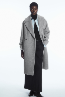 Oversized Double-Breasted Wool Coat from COS