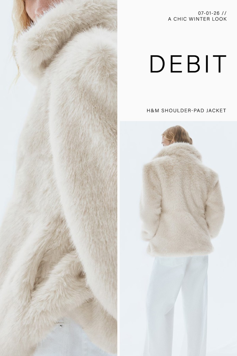 Shoulder-Pad Jacket from H&M