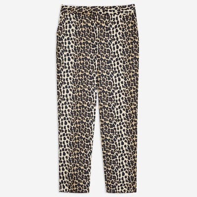 Leopard Suit Trousers from Topshop