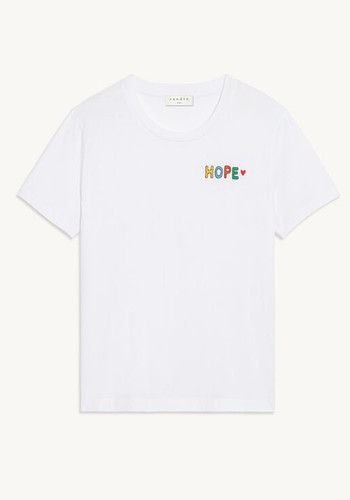 Embroidered T-Shirt from Sandro