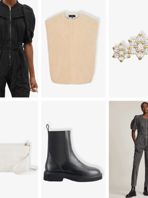 Debit Vs. Credit: A Denim Jumpsuit