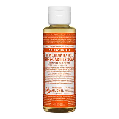 Tea Tree Pure-Castile Liquid Soap from Dr Bronner’s