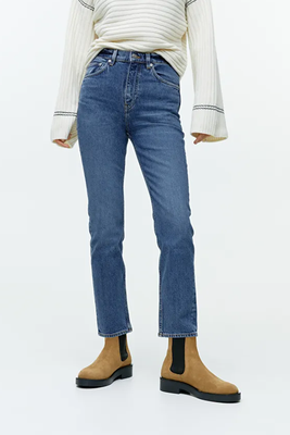 Regular Cropped Stretch Jeans from ARKET