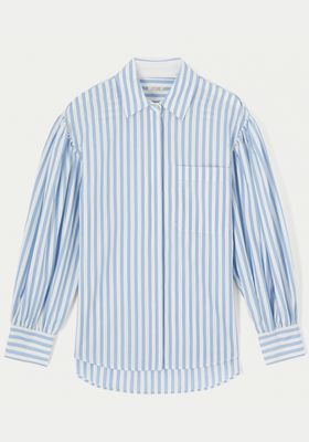 Cotton Poplin Stripe Shirt from Jigsaw