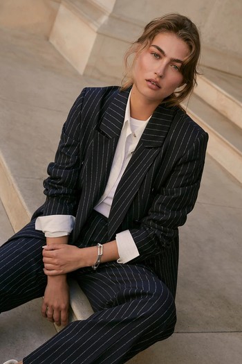 Pinstripe Blazer, £169 | Mint Velvet