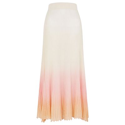 La Jupe Helado Longue Dégradé Midi Skirt from Jacquemus