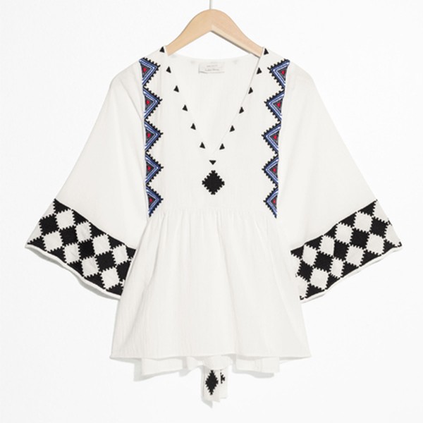 Geometric Blouse from & Other Stories