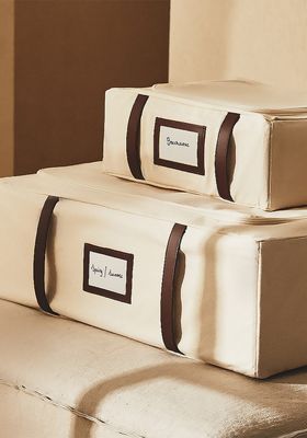 Leather Organiser Box from Zara