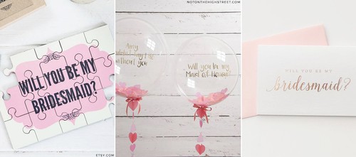 How To 'Propose' To Your Bridesmaids