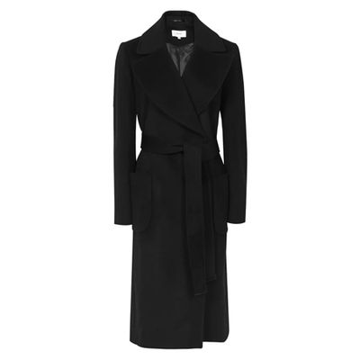 Belted Longline Coat from Faris