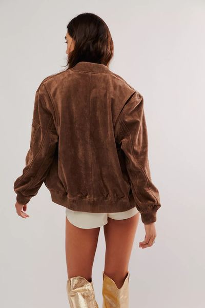 Brick Wall Bomber Jacket from Blank NYC