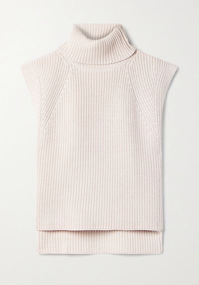 Megan Cutout Ribbed Merino Wool Turtleneck Sweater from Isabel Marant Étoile