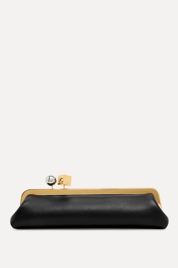 La Pochette Salon Leather Top Handle Bag from JACQUEMUS