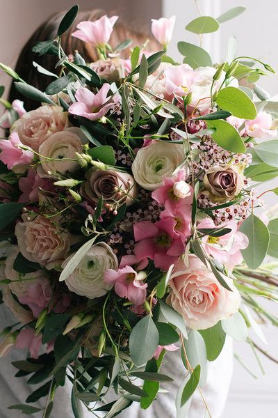 Vintage Blush Bouquet from Wild At Heart