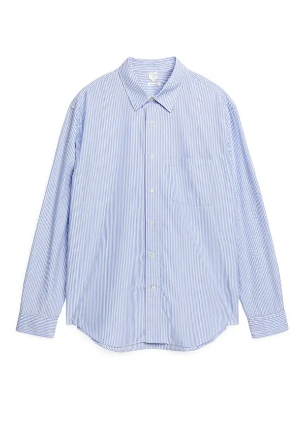 Blue Poplin Shirt from Arket