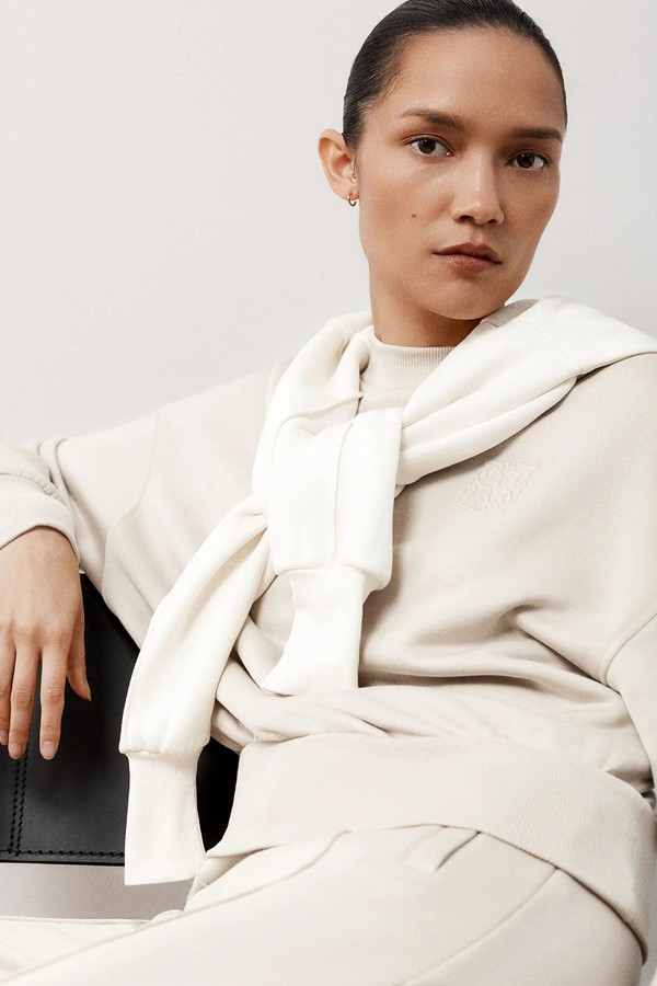 Sweatshirt With Debossing