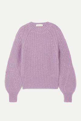Ribbed Mohair-Blend Sweater from Zimmerman