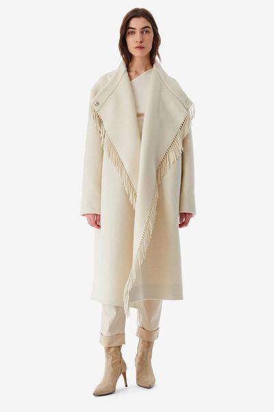 Ricky Long Fringed Coat from IRO