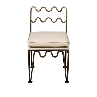 Chic 'Méandre' Side Chair from 1st Dibs