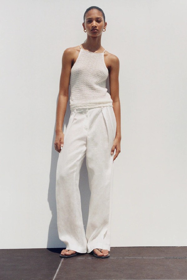 Crochet Knitted Top