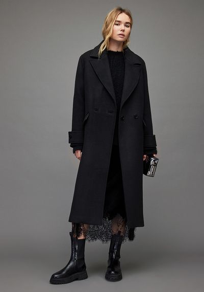 Mabel Oversized Wool Blend Coat