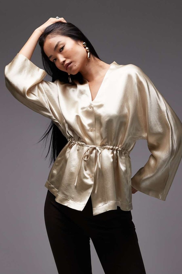 Cinched Waist Blouse from ARKET